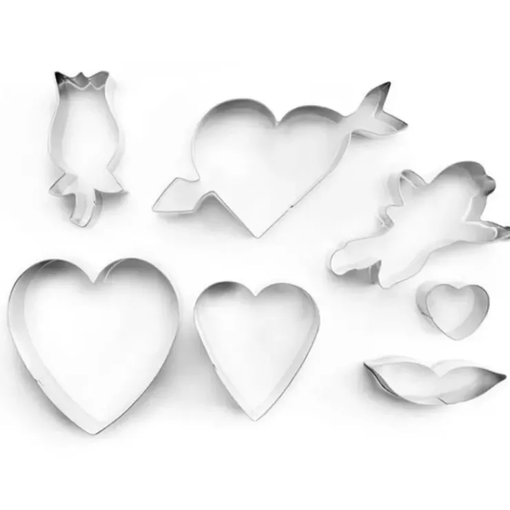 Cerf Dellier Emporte-Pièces Saint Valentin Assortis (X 7)