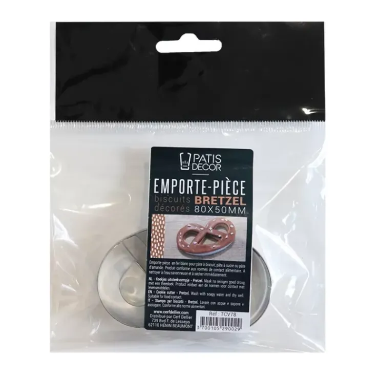 Online Cerf Dellier Emporte-Piece Bretzel 5 X 8 Cm Patisdecor