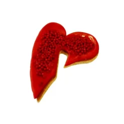 Hot Cerf Dellier Emporte-Piece Coeur Penche A Accrocher 7 Cm