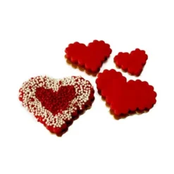 Sale Cerf Dellier Emporte-Piece Coeurs Canneles (X 4)