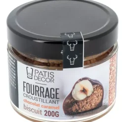 Sale Cerf Dellier Fourrage Chocolat Caramel Aux Eclats De Biscuits 200 G - Ddm 08/23