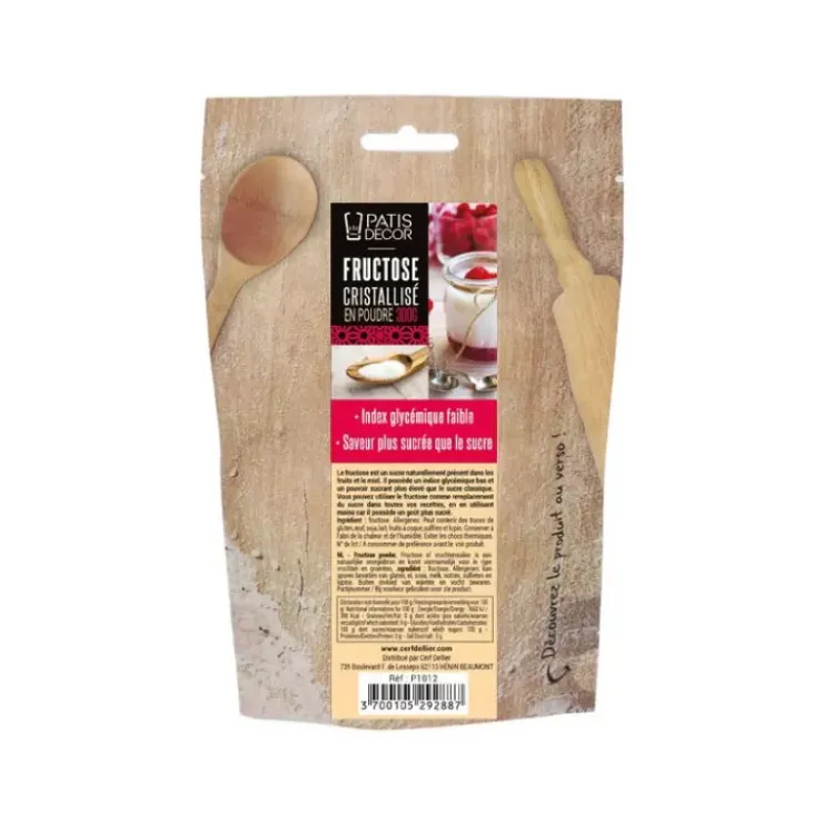 Discount Cerf Dellier Fructose Cristallise En Poudre Patisdecor 300 G