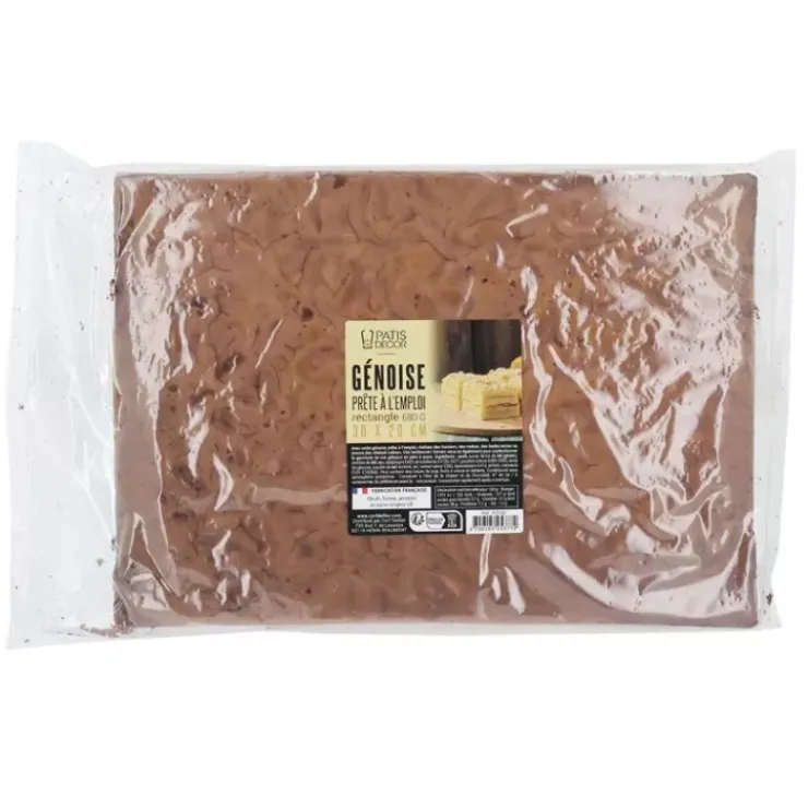 Sale Cerf Dellier Génoise Rectangle Nature 31 X 22 Cm Patisdecor
