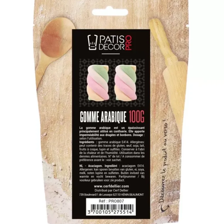 Discount Cerf Dellier Gomme Arabique Patisdecor Pro 100 G
