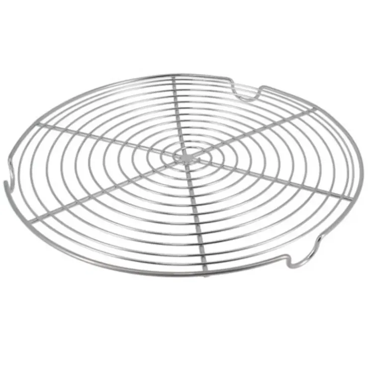 Online Cerf Dellier Grille A Patisserie Ronde Avec Pieds 24 Cm