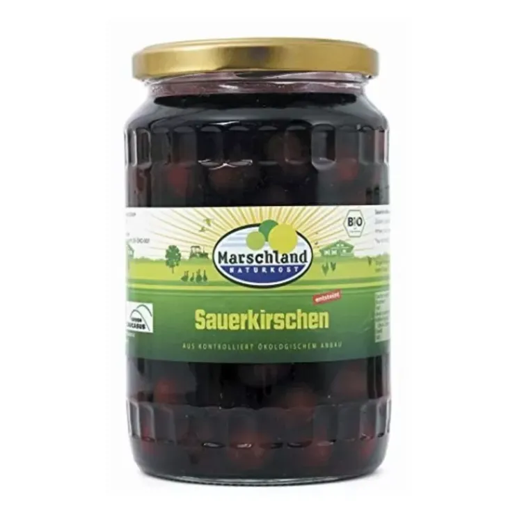 Best Cerf Dellier Griottes Denoyautees Au Sirop Bio 680 G