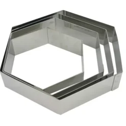 Sale Cerf Dellier Hexagone A Mousse Inox Ht 4,5 Cm
