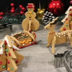 Best Cerf Dellier Kit Emporte-Pièces Biscuits De Noël 3D Patisdecor