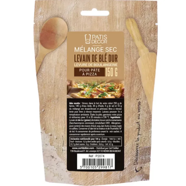Best Cerf Dellier Levain De Ble Dur Pour Pâte À Pizza Patisdecor 150 G