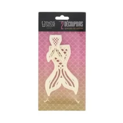 New Cerf Dellier Lot De 2 Découpoirs Queues De Sirene Patisdecor