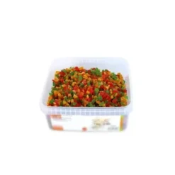 Hot Cerf Dellier Macedoine De Fruits Confits En Cubes 1 Kg