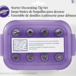 New Cerf Dellier Malette De Douilles Wilton Debutant (8 Douilles Et Une Boite De Rangement)