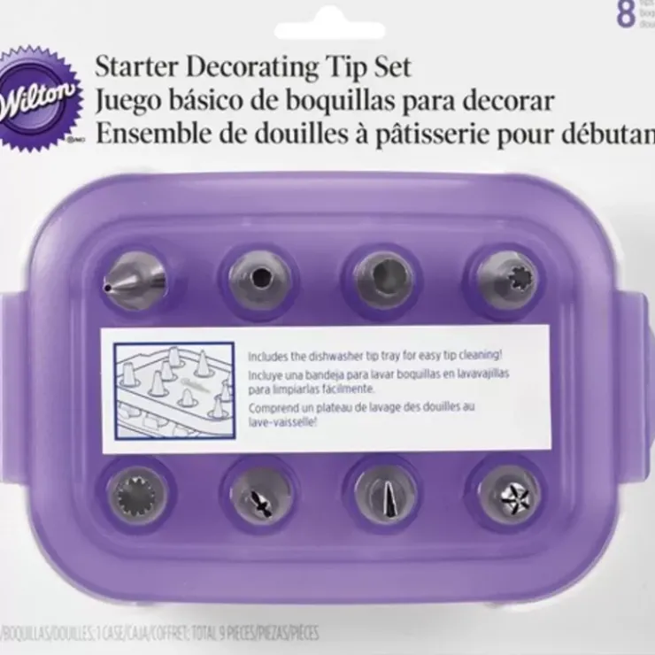 New Cerf Dellier Malette De Douilles Wilton Debutant (8 Douilles Et Une Boite De Rangement)