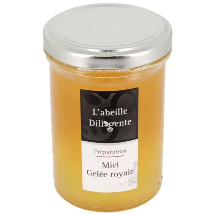 Clearance Cerf Dellier Miel Gelee Royale Liquide L'Abeille Diligente 250 G