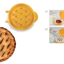 Hot Cerf Dellier Mini Moule A Tartes Quadrillees 18 Cm