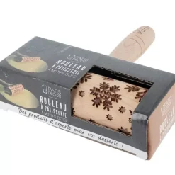 Outlet Cerf Dellier Mini Rouleau Empreintes Flocons De Neige