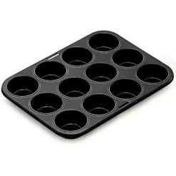 Cerf Dellier Moule 12 Muffins Anti-Adherent