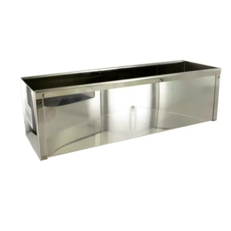 Outlet Cerf Dellier Moule A Bûche Carre Inox 30 X 9 Cm