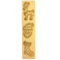 Sale Cerf Dellier Moule A Speculoos En Bois Noël