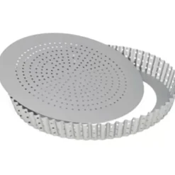 Discount Cerf Dellier Moule A Tarte Antiadhesif Perfore Avec Fond Amovible