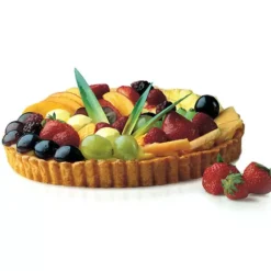 Outlet Cerf Dellier Moule A Tarte Cannele En Silicone 28 Cm