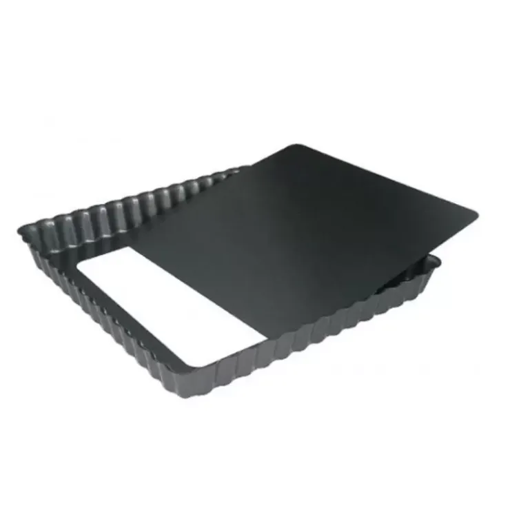 Clearance Cerf Dellier Moule A Tarte Carre Cannele Fond Amovible