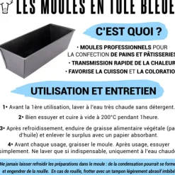 Best Cerf Dellier Moule A Tartelette Cannelee Tole Bleuie 9 Cm