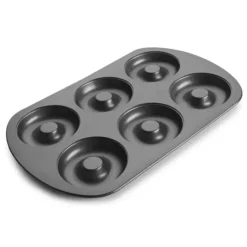 Cerf Dellier Moule Anti-Adherent 6 Donuts 8 Cm