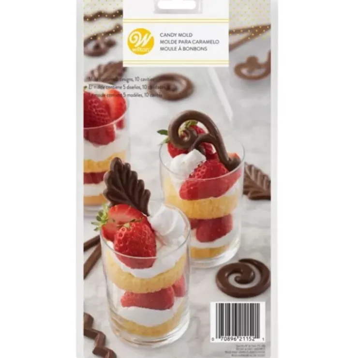 Cerf Dellier Moule Bonbons 5 Décors Wilton