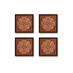 Best Cerf Dellier Moule Carres Chocolat Decor Arabesques