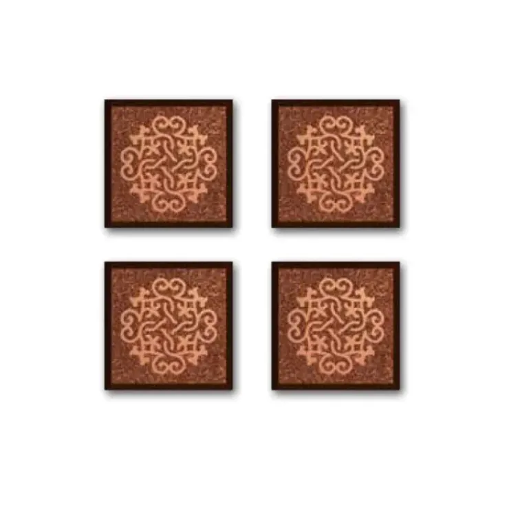 Best Cerf Dellier Moule Carres Chocolat Decor Arabesques