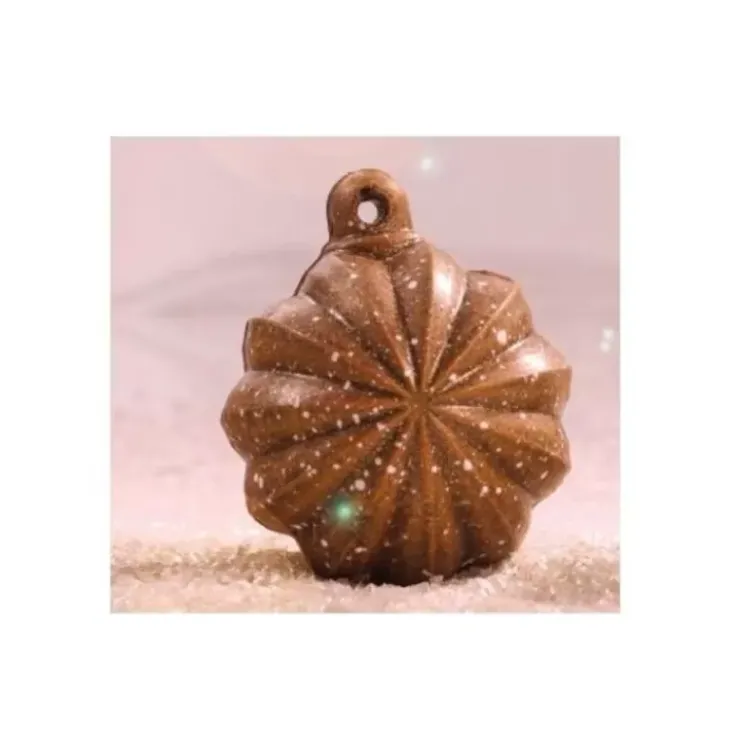 New Cerf Dellier Moule Chocolat 6 Boules De Noël Etoiles