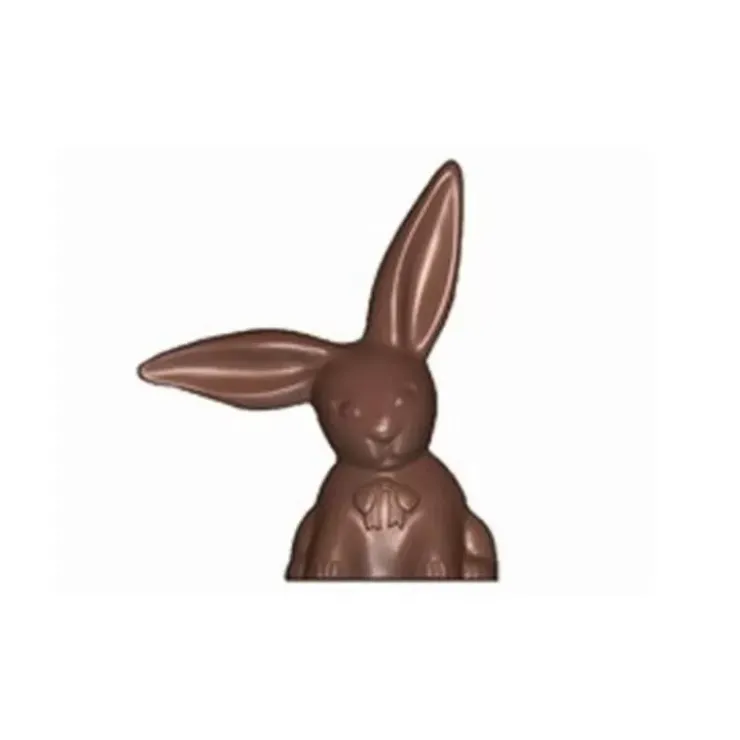 Hot Cerf Dellier Moule Chocolat 2 Lapins Oreilles 10 Cm
