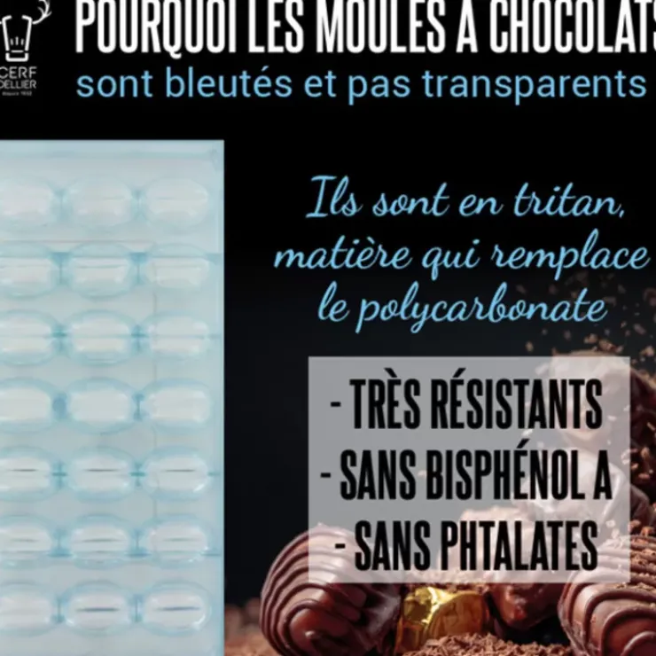 Outlet Cerf Dellier Moule Chocolat Cloches 6 Cm