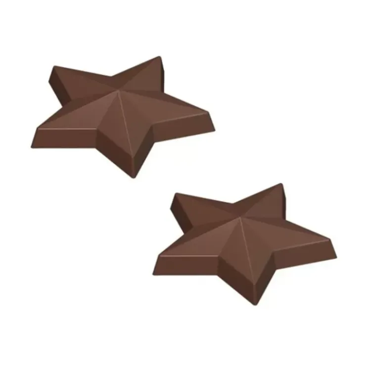Sale Cerf Dellier Moule Chocolat Etoiles De La Nativite