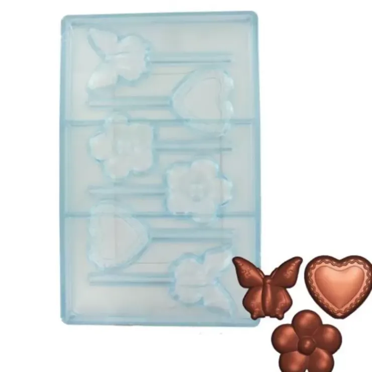 Sale Cerf Dellier Moule Chocolat Sucettes Papillons