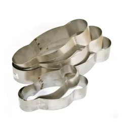 Outlet Cerf Dellier Moule Coquille De Noël Tole Bleuie