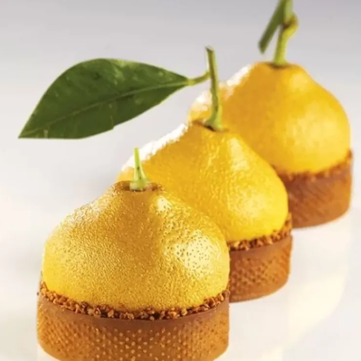 Hot Cerf Dellier Moule Mini Tarte 3D Citrons Pavoni