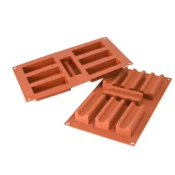 New Cerf Dellier Moule Silicone 7 Bûchettes