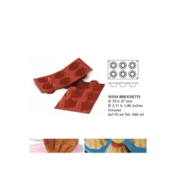 Best Cerf Dellier Moule Silicone 6 Briochettes