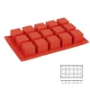 Online Cerf Dellier Moule Silicone 15 Cubes