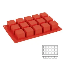 Online Cerf Dellier Moule Silicone 15 Cubes