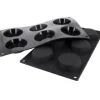 Outlet Cerf Dellier Moule Silicone 6 Flans 7 Cm