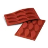 Cerf Dellier Moule Silicone 9 Grandes Barquettes