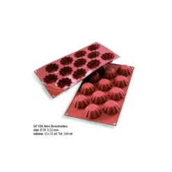 Discount Cerf Dellier Moule Silicone 12 Mini-Briochettes