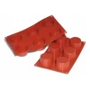 Cerf Dellier Moule Silicone 6 Muffins Moyens 68 Mm
