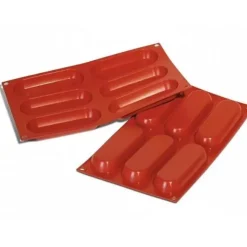 Sale Cerf Dellier Moule Silicone 6 Rectangles Arrondis