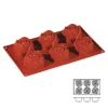 Clearance Cerf Dellier Moule Silicone 6 Roses