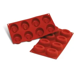 Outlet Cerf Dellier Moule Silicone 8 Savarins Ovales