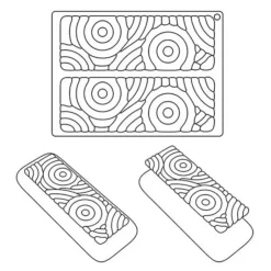 Clearance Cerf Dellier Moule Silicone Circle Pavoni